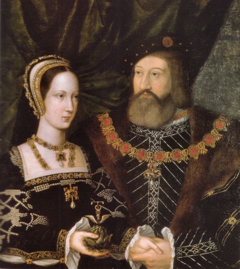 mary tudor and charles of castile